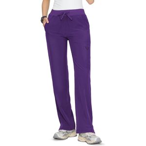 Pantalones de Trabajo para Mujer FOXA, Corte Recto, Estilo Cargo, con Cordón Ajustable y 3 Bolsillos, Transpirables, Suaves, de Algodón, Spandex y Fibra de Bambú - Product Image 2