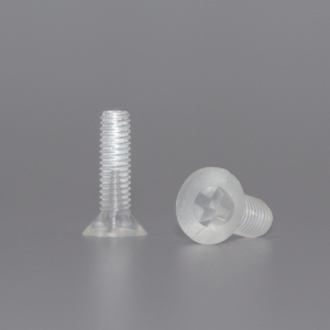 High-Quality Metric DIN 965 Transparent Polycarbonate (PC) Material M2.5 <b>M3</b> M4 M5 M6 Flat Head Bolts and <b>Screws</b> - Product Image 6