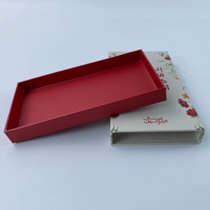 Boîte à tiroirs personnalisée avec impression de logo Boîte d'emballage en papier cosmétique haut de gamme écologique pour rouge à lèvres Boîte cadeau coulissante - Product Image 3