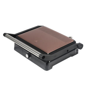 Machine de presse à steak Panini sans fumée gril intérieur en <span class=keywords><strong>fonte</strong></span> presse à <span class=keywords><strong>viande</strong></span> gril de contact électrique - Product Image 1