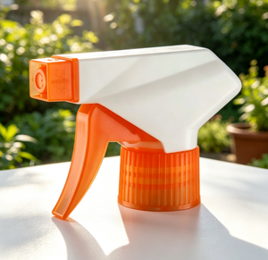 28 410 plastic <b>trigger</b> sprayer white orange manual <b>trigger</b> <b>spray</b> nozzle for household cleaning garden watering - Product Image 1