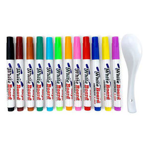 Samtoys Rotuladores Personalizados para Niños, 12 Colores, Diversión, Pintura Mágica al Agua, Dibujo Líquido, Tinta Flotante con Cuchara de Cerámica - Product Image 4