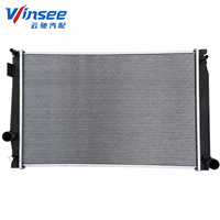 Radiateurs YunChi à montage direct pour TOYOTA ALPHARD HYBRID, radiateur en aluminium 1640028710, pièces avec réservoir en plastique et cœur en aluminium