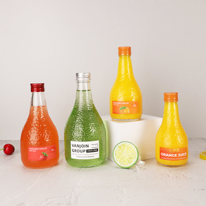 Bottiglie di Vetro per Succhi, Tè Cinese, Acqua Minerale e Bevande di Alta Qualità con Tappo, 100 ml 200 ml 250 ml 350 ml 500 ml 750 ml - Product Image 1