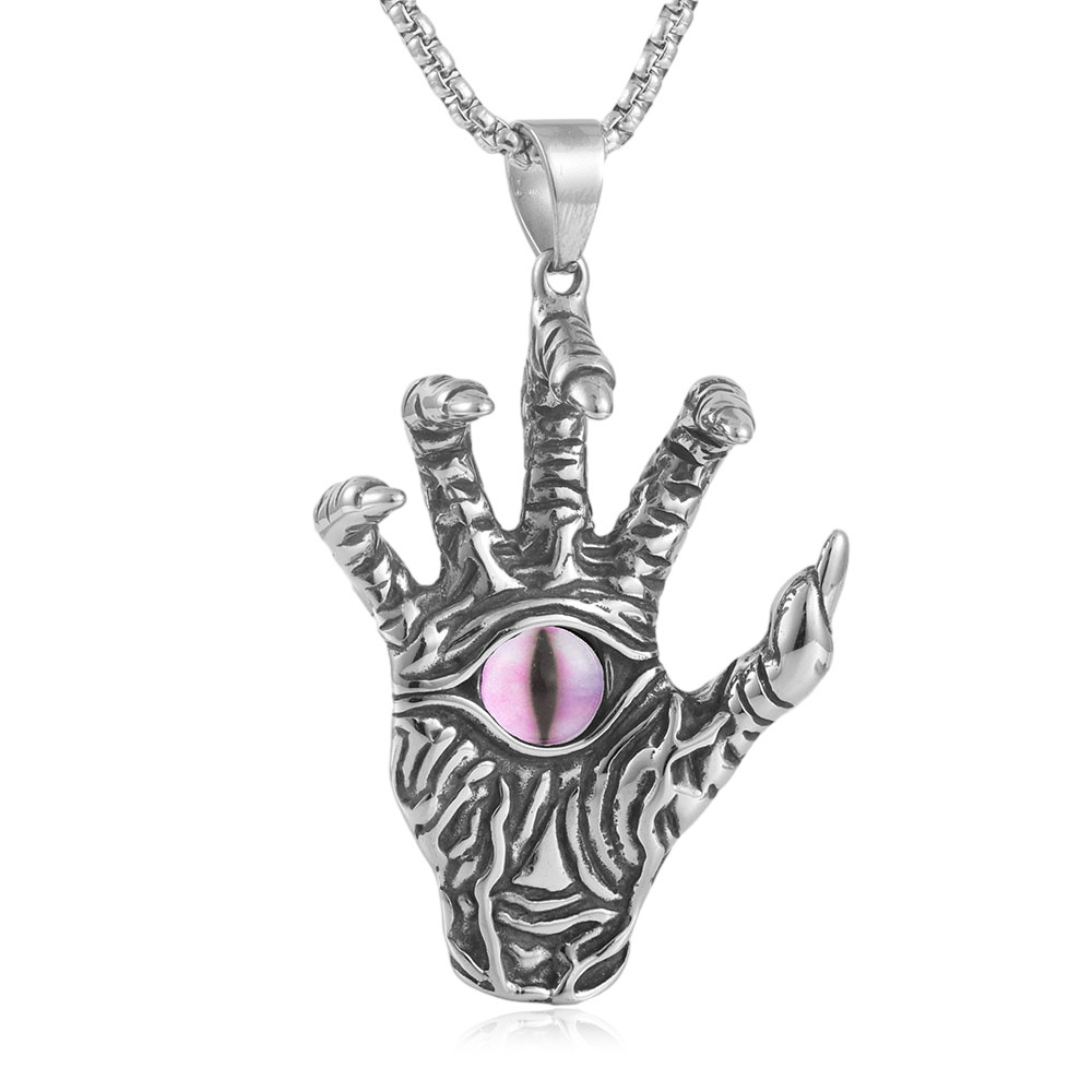 Argent (yeux rose clair)