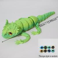 Modelo de animal simulado de lagarto grande, articulado y móvil, impreso en 3D, de gran impacto, para maternidad