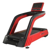 Caminadora Eléctrica Profesional YLSY, Caminadora Comercial para Gimnasio con Pantalla LCD para Entrenamiento Físico, Plegable e Inalámbrica