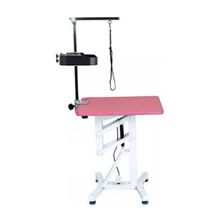 Hidrolik Kaldırma Paslanmaz Çelik Köpek Bakım Eldivenleri Ayarlanabilir Katlanabilir Kedi Kurutma Döner Masaüstü Kaymaz Büyük Küçük Köpekler - Product Image 1