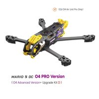 Kit de châssis SpeedyBee Mario 5 O4 version DC / XH avec plaque en fibre de carbone FPV Freestyle RC Racing