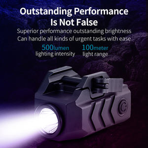 مصباح يدوي تكتيكي LED عالي السطوع خفيف الوزن مصباح تخييم صغير قابل لإعادة الشحن ببطارية ليثيوم للمغامرات الخارجية - Product Image 4