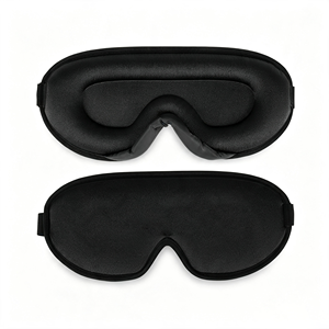 Soft 3D Eye Mask Full <b>Light</b> Blocking No Pressure on Eyes Lashes Nose Bridge Shading Blindfold for Travel Nap <b>Sleep</b> - Product Image 1