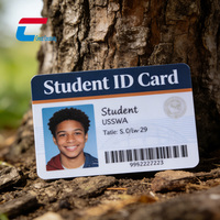 Carte d'identité étudiante RFID personnalisée, compatible NFC, pour le suivi des présences scolaires, la location de livres en bibliothèque, le paiement en cantine
