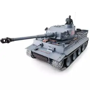 Henglong rc tanque do tigre 1/16 tanque tigre RC full metal posto China tumbling tanque de controle de rádio do exército modelos de veículos militares brinquedo
