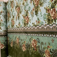 Weifang Chine haute qualité couleurs vives conception personnalisée 100% polyester pigment imprimé tissu pour ensembles de literie