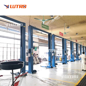 10 tấn bốn bài thủy lực nâng nhiệm vụ nặng nề 4 bài Xe Tải xe nâng cho xe buýt xe tải hội thảo - Product Image 5