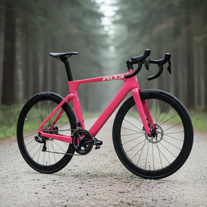 Bicicleta de Carretera Aerodinámica de Alto Rendimiento - Cuadro de Carbono Ligero 4LEAF, Compatible con Shimano R03 Propel - Product Image 4