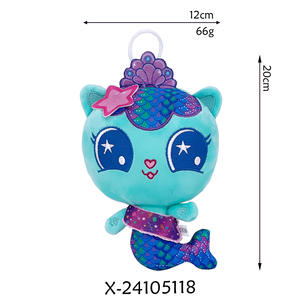 20-30cm algodón suave <span class=keywords><strong>Gabby</strong></span> sirena juguetes <span class=keywords><strong>de</strong></span> animales <span class=keywords><strong>de</strong></span> peluche mochila para niños gato pastel <span class=keywords><strong>casa</strong></span> <span class=keywords><strong>de</strong></span> muñecas para regalo <span class=keywords><strong>de</strong></span> Navidad - Product Image 3