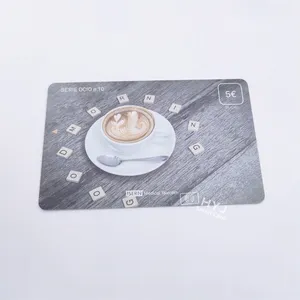 Wholesale Invisible UV Light Ink Printing Pvc Card Gift Card With Serial Number