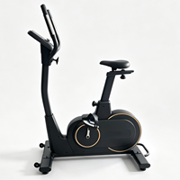 Vélo d'exercice magnétique TOPFIT, fourni par l'usine, 8 niveaux de résistance, volant d'inertie de 6 kg, siège réglable, équipement d'entraînement à domicile