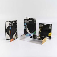 Boîte en carton pliable durable avec gaufrage, pelliculage mat, paillettes, écologique, découpée au laser pour l'emballage de chaussettes, de t-shirts et de cadeaux