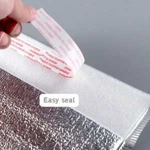 3 lớp cách nhiệt tự dính nhiệt cách điện kim loại bong bóng Hộp lót nhiệt cách điện bưu phẩm bọt gửi thư Túi - Product Image 2