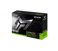 RTX 5070 METALTOP 12G GDDR7 Blackgold GPU Workstation Kartu Grafis dengan Teknologi Pendinginan Canggih NV