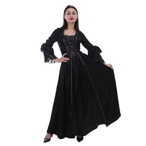 ชุดคอสเพลย์ยุโรปยุคกลางสำหรับผู้หญิง ชุดแสดงบนเวทีฮาโลวีน - Product Image 3
