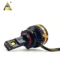 Ampoules de phare de voiture LED 200W plus lumineuses | HB3 HB4 9005 9006 | Double faisceau | Décodeur Canbus | Dissipation thermique du tube de cuivre
