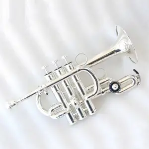 Strumento a tromba di alta qualità cina prezzo di fabbrica tromba bb argento placcato tromba professionale Piccolo