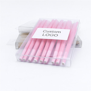 18-pack Pink Pre-Made Rolled Cone Papers 109mm King Size Tobacco Smoking Accessories <b>Rolling</b> Paper Simple Style Label Customized - Product Image 4