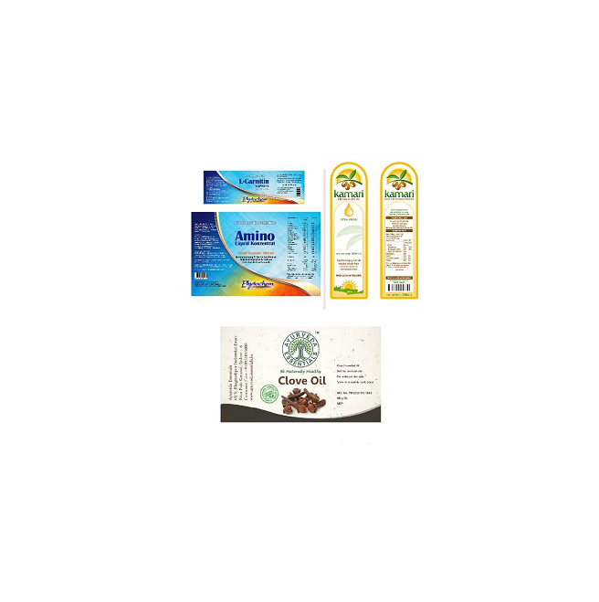 Custom PP Packaging Label Design Services Custom Logo Printing-Professional Branding for Multi-Use Applications (LB1) Shopping