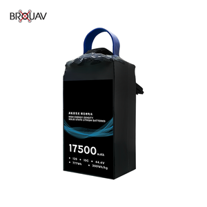 Descarga rápida 12S 44,4 V 17500mAh Paquete de batería LiPo de estado semisólido 300Wh/kg Densidad de energía 10C Descarga para VTOL Drone High - Product Image 4