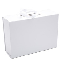 Boîtes cadeaux rigides de luxe magnétiques en papier spécial pliables et recyclables personnalisées pour mariage