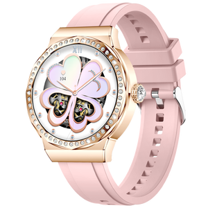 Jam tangan pintar wanita terbaru, jam tangan pintar wanita terbaru, layar 1.27 inci resolusi tinggi, Monitor detak jantung, tekanan darah, IP67, anti air, pelacak siklus wanita - Product Image 2