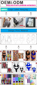 Bikini triangle à nouer en strass imitation diamant, <span class=keywords><strong>maillot</strong></span> de bain papillon, bikini de maternité - Product Image 6