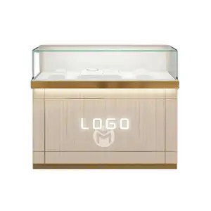 Custom Counter Top Revolving Discs Acrylic Jewelry Display Stand