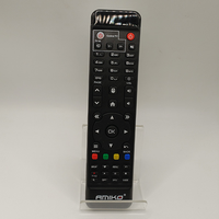 Télécommande Hostrong à code fixe et à code évolutif pour décodeur Amiko A6N (matériau ABS)