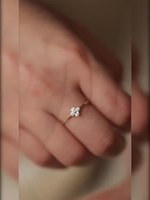 Nouvelles bagues simples en argent sterling 925 pour femmes, bijoux de mariée, zircon blanc, bagues de mariage dorées, livraison directe