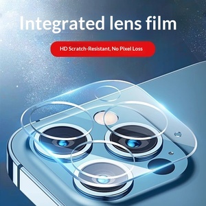 Pellicola Protettiva in Vetro Temperato per <span class=keywords><strong>iPhone</strong></span> 15, <span class=keywords><strong>Protezione</strong></span> Completa Antiurto e Antigraffio per 14 Pro Max - Product Image 4