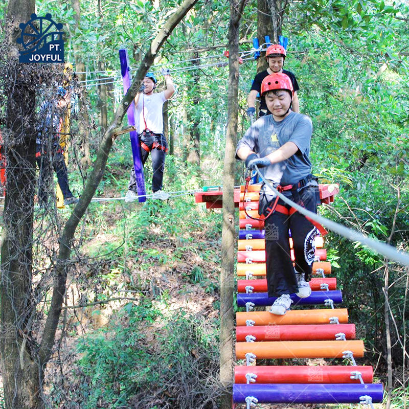 Nylon Rope Course Playground