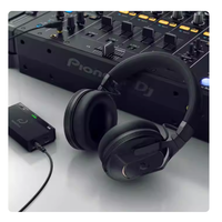 Pioneer DJ HDJ-F10 : Casque de monitoring sans fil haut de gamme |   SonicLink 9ms, Bluetooth 5.2 ANC |   Robuste, pour le DJing, le streaming et la production