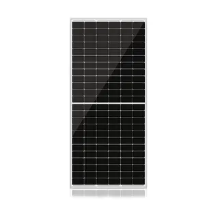 सर्वश्रेष्ठ बिक्री 460 डब्ल्यू 500 डब्ल्यू सौर पैनल आधा सेल 166 मिमी मोनोक्रिस्टलाइन 500 वाट मोनो पीवी मॉड्यूल सौर पैनल