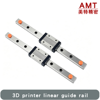 Glissière de guidage linéaire miniature AMT Source Factory MGN12C MGN12H en acier, longueur personnalisée, pour imprimante 3D et équipement d'automatisation
