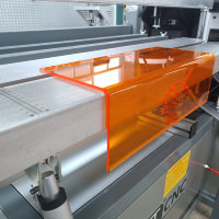 BYTCNC prix usine acrylique Double face chaleur cintreuse pliante feuille plieuse machine à cintrer