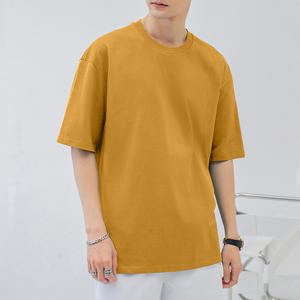 Ropa de hombre de precio bajo, camiseta de marca personalizada MOQ baja de Venta caliente disponible OEM y ODM liso a la venta - Product Image 5