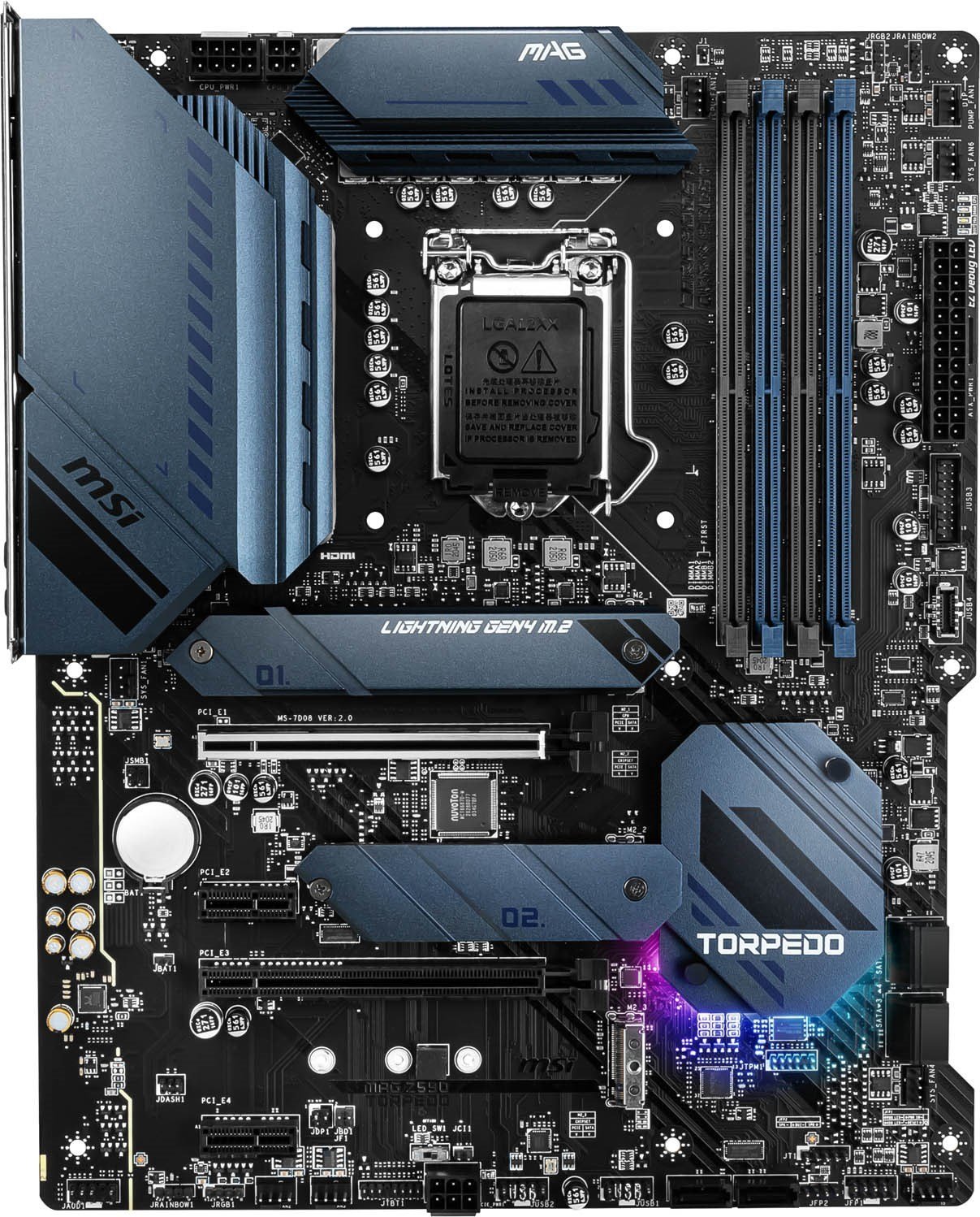 เอ็มเอสไอ MAG Z590 ทอร์ปิโด