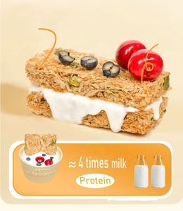 אגוז שיבולת שועל קריספי חלבון אנרגיה בר שובע דל שומן גס גרגרי שומן גס דגנים מיידית החלפת ארוחה למבוגרים מיידית - Product Image 4