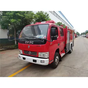 Dongfeng Double row truk pemadam kebakaran penjualan laris, truk listrik pemadam kebakaran penyelamatan darurat Populer