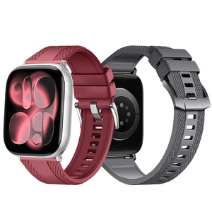 <span class=keywords><strong>Bracelet</strong></span> de montre en caoutchouc FKM pour IWatch <span class=keywords><strong>44mm</strong></span> 45mm 49mm 42mm Hommes Bracelets de montre en silicone Ultra 2 Iwatch Series 9 8 7 6 - Product Image 1