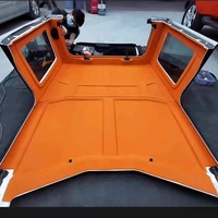Isolation du toit de la voiture et isolation acoustique, doublure en coton, modification du plafond pour Wrangler JL JK JT